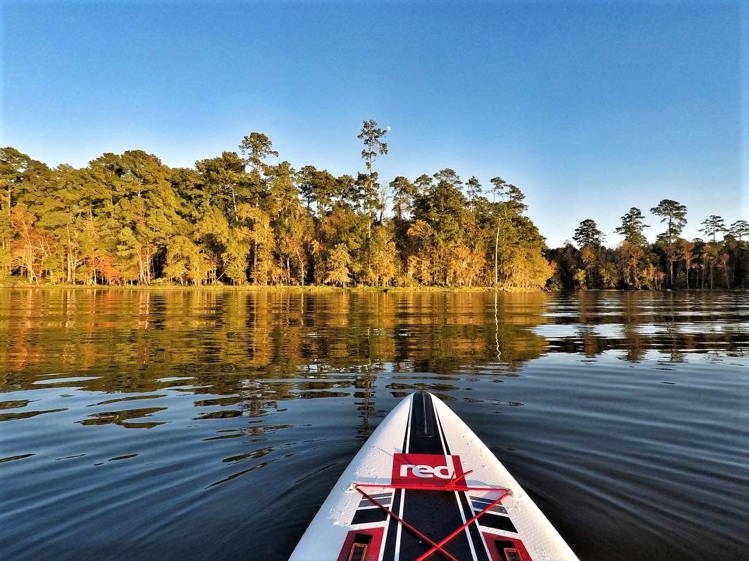 Lake Conroe — private easement access from the property